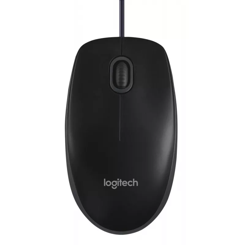 LOGITECH Maus – B100 – Optisch – Schwarz