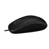 LOGITECH Maus – B100 – Optisch – Schwarz