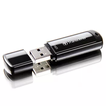 TRANSCEND Jetflash 700 - 128GB USB-Stick - USB 3.0 - Schwarz