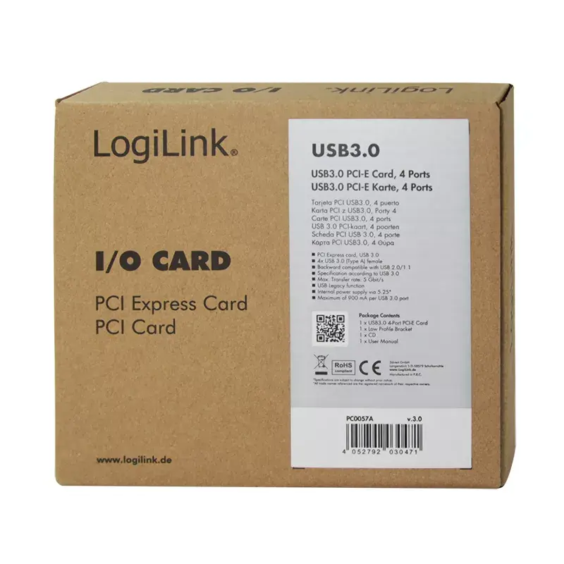 Schnittstellenkarte LogiLink PC0057A