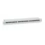 Equip 24-Port Cat.6 geschirmtes Patchpanel, hellgrau