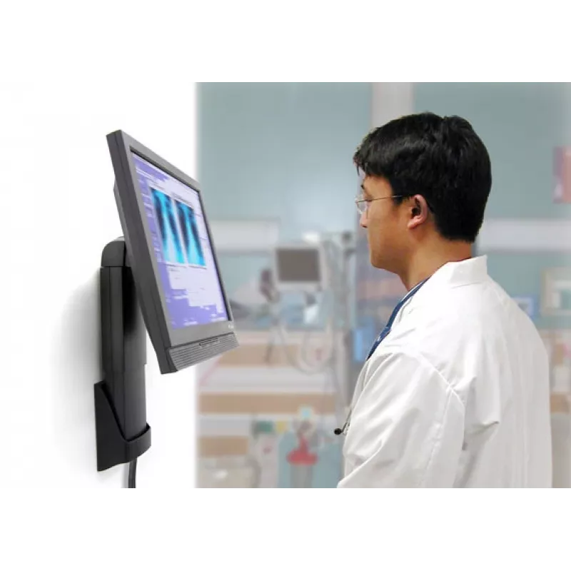 Wandhalterung Lift Ergotron Neo-Flex 61 cm (24 Zoll) Schwarz