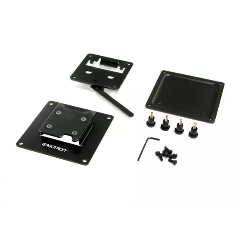 Feste Wandhalterung Ergotron FX30 68,6 cm (27 Zoll) Schwarz