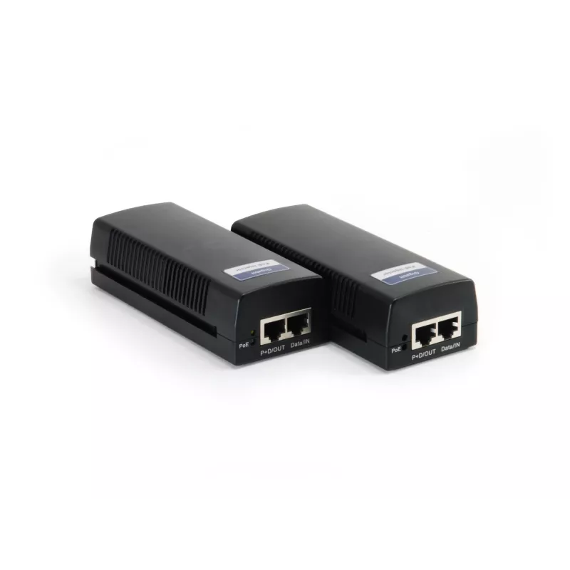 LevelOne Gigabit PoE-Injektor, 802.3at/af PoE, 30W