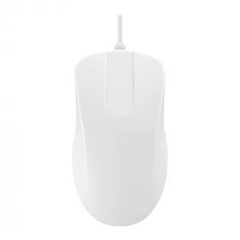 Contour Design Active Key Contour ClassicClean Medizinische Maus IP68 Scroll Sensor Kabel Weiß PMH1