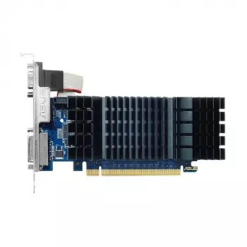 Grafikkarte ASUS GeForce GT 730, 2 GB GDDR5, 64-Bit, PCIe 2.0, passive Kühlung
