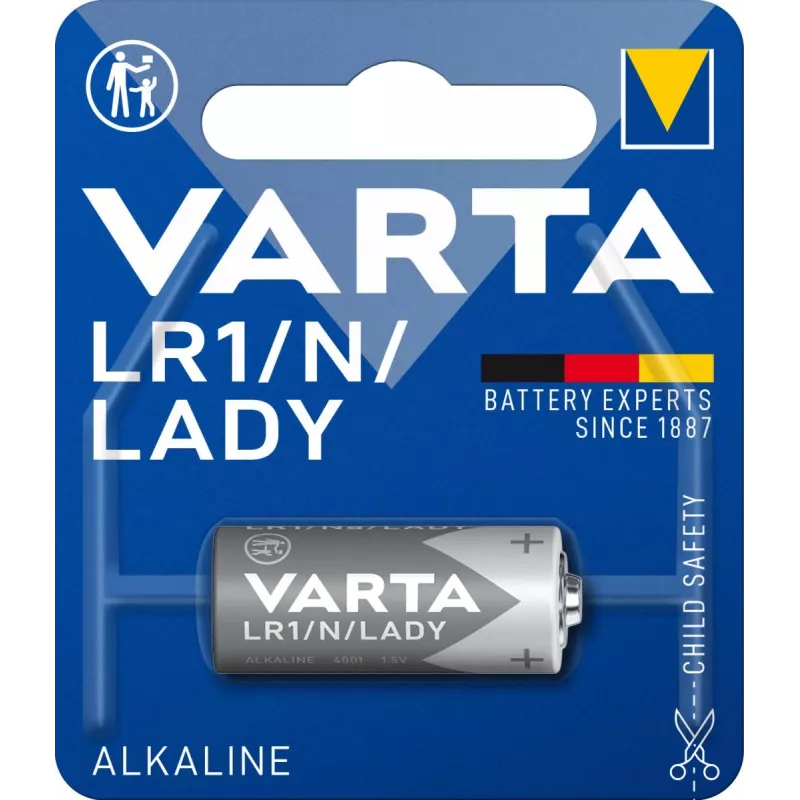 VARTA Batterie Lr 1 Lady Alkaline Aa
