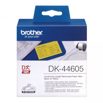 Brother DK-44605 Druckeretikett Gelb