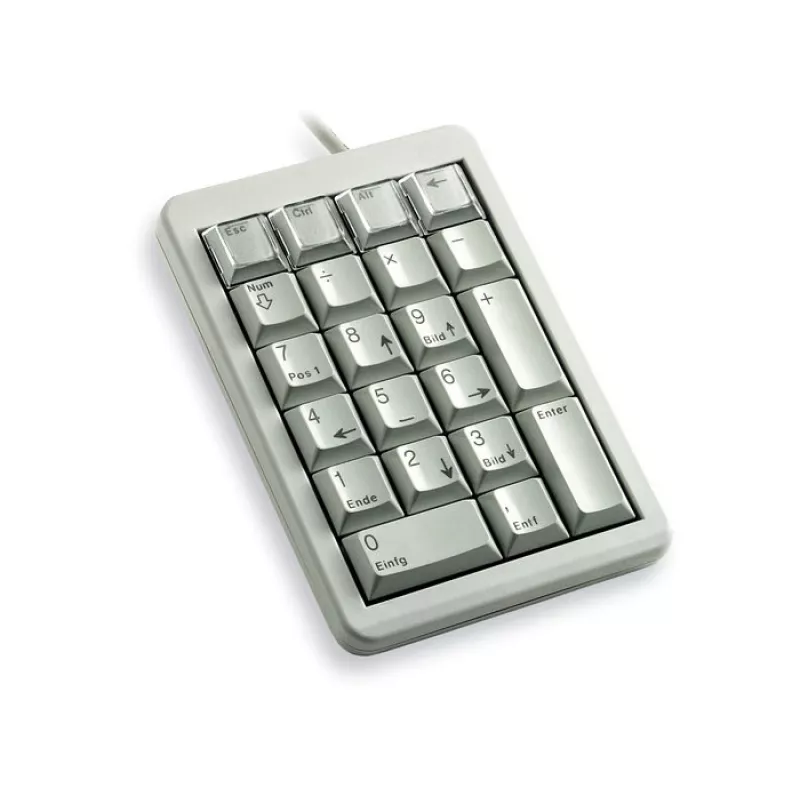 CHERRY G84-4700 numerisches Tastenfeld Laptop/PC USB Grau
