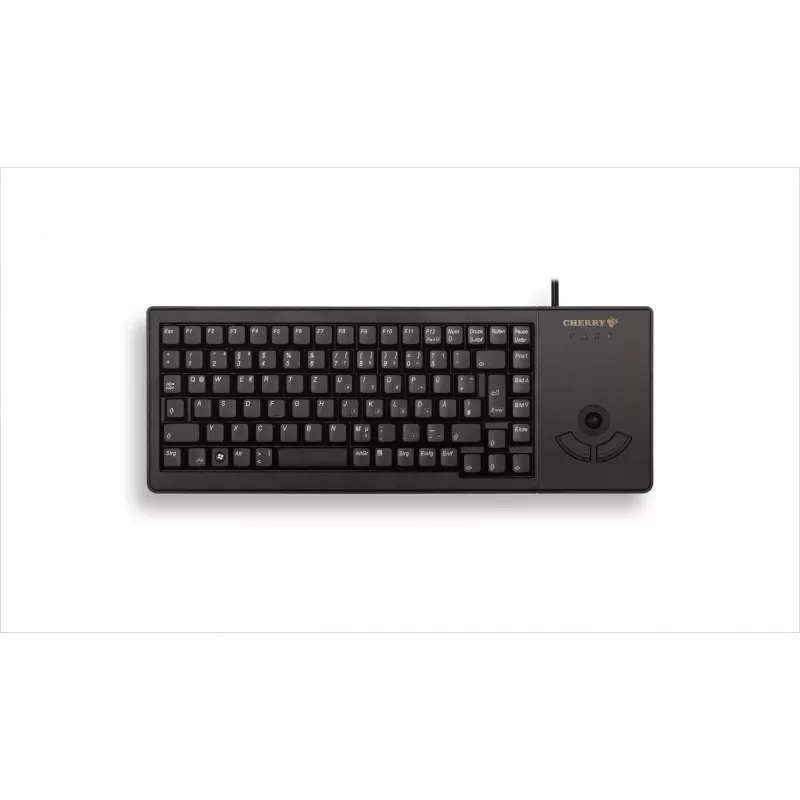 CHERRY XS Trackball G84-5400 Tastatur Büro USB QWERTZ Deutsch Schwarz