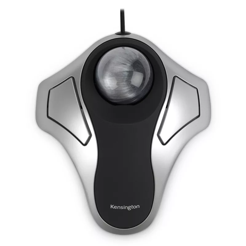 Kensington Orbit Optical Trackball, beidhändig, optisch, USB Type-A, Silber