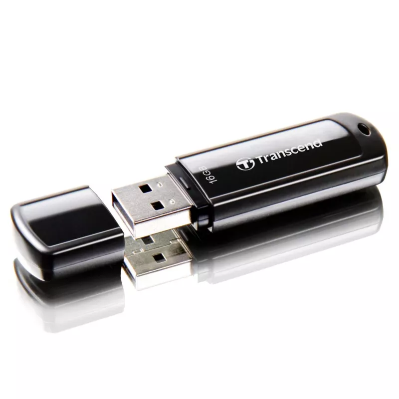TRANSCEND Jetflash 700 - 16GB USB-Stick - USB 3.0 - Schwarz