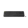 LOGITECH Wireless Touch Keyboard K400 Plus - Schwarz - Qwerty Niederländisch