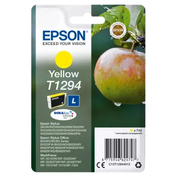 Epson Apple Einzelpackung Gelb T1294 DURABrite Ultra Tinte, Gelb, Pigmenttinte, 7 ml, 1 Stück, 616 Seiten