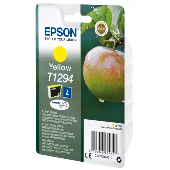 Epson Apple Einzelpackung Gelb T1294 DURABrite Ultra Tinte, Gelb, Pigmenttinte, 7 ml, 1 Stück, 616 Seiten