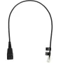 Telefonkabel Jabra 8800-00-01 QD RJ10 0,5 m Schwarz