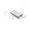 ICY BOX IB-AC703-C HDD/SSD-Gehäuse Transparent, Weiß 2,5 Zoll