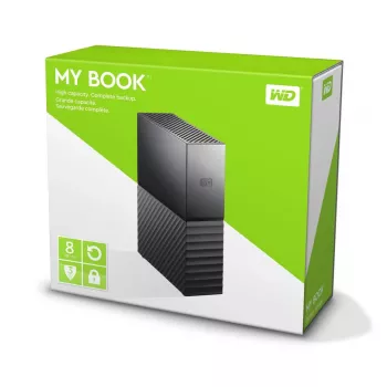WESTERN DIGITAL Festplatte – My Book – 8 TB – USB-A 3.2 Gen 1