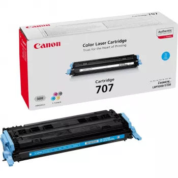 Canon 707 Tonerkartusche 1 Stück Original Cyan