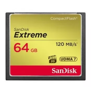 WESTERN DIGITAL SanDisk Extreme Compact Flash 120 MB/s 64 GB
