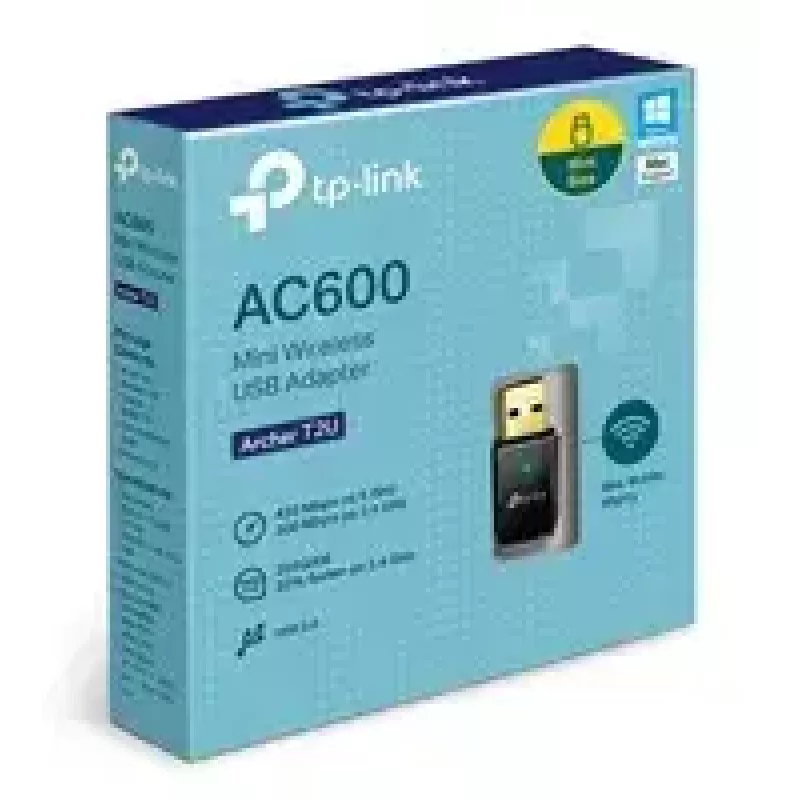 TP-Link AC600 Drahtloser Dualband-USB-WLAN-Adapter