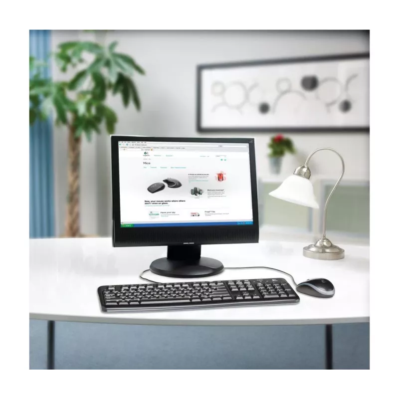LOGITECH OEM-Tastatur K120 AZERTY Französisch