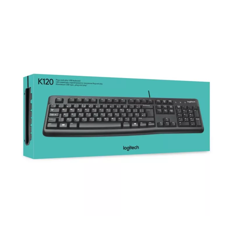 LOGITECH OEM-Tastatur K120 AZERTY Französisch