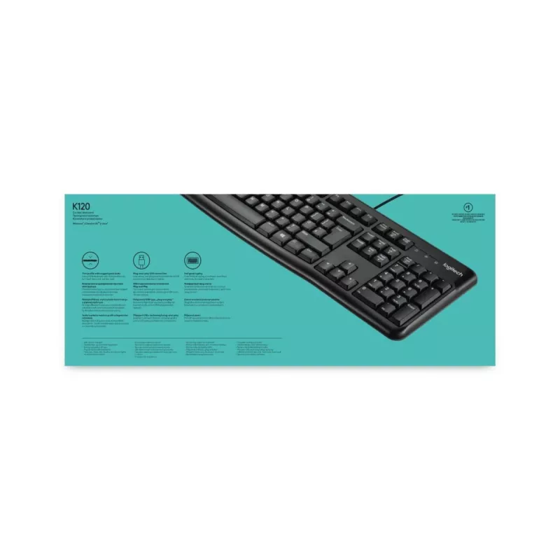 LOGITECH OEM-Tastatur K120 AZERTY Französisch