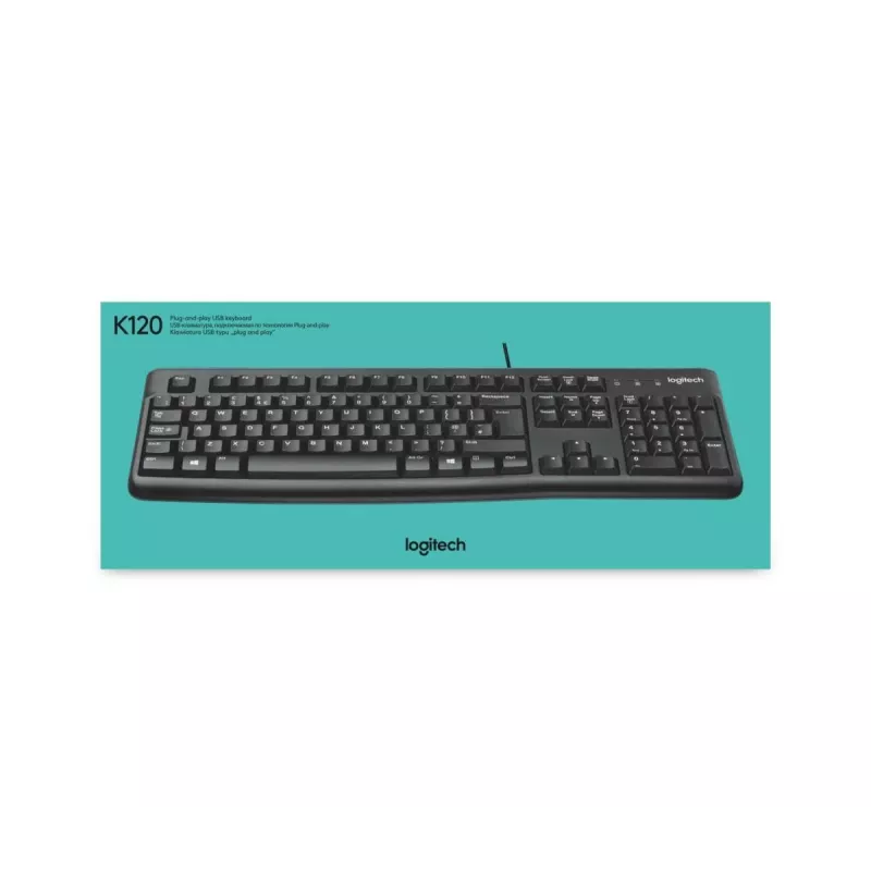 LOGITECH OEM-Tastatur K120 AZERTY Französisch