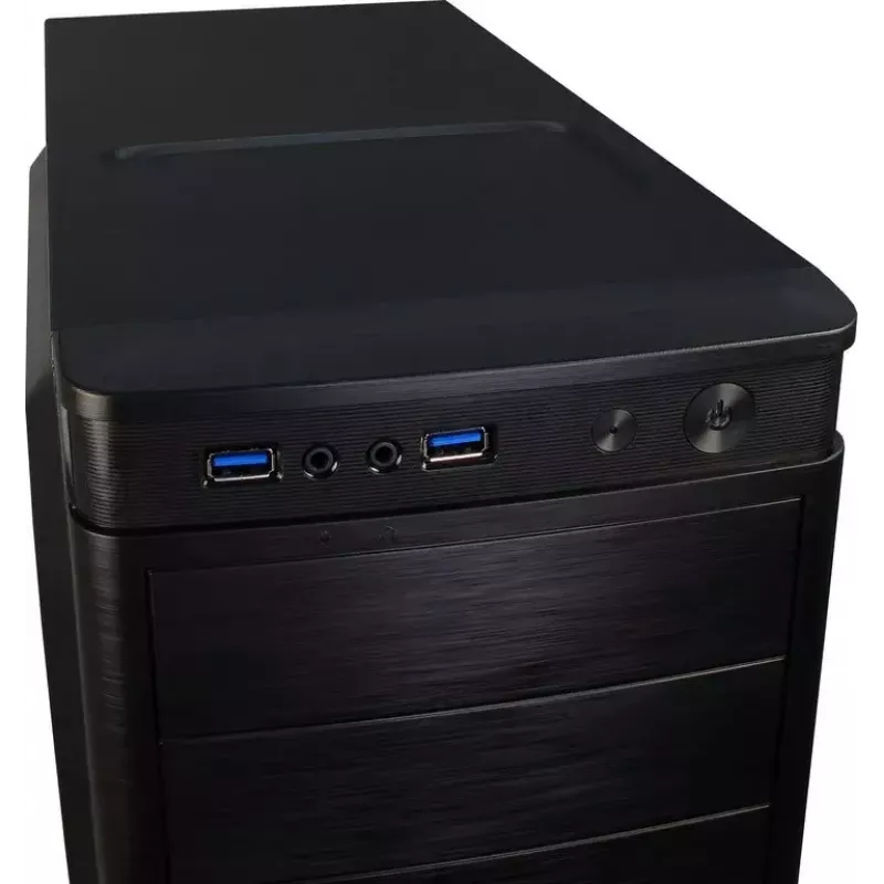 PC-Gehäuse Inter-Tech IT-5905 Midi Tower schwarz