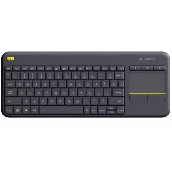 LOGITECH Wireless Touch Keyboard K400 Plus - Schwarz - QWERTZ Deutsch