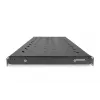 DIGITUS 1U feste Fachbodenablage, für 600 mm tiefe Schränke einstellbar, 350 mm Tiefe, Farbe schwarz (RAL 9005)