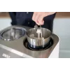 Unold Doppio Kompressor-Eismaschine 2,4 L 250 W seidenmatt, Weiß