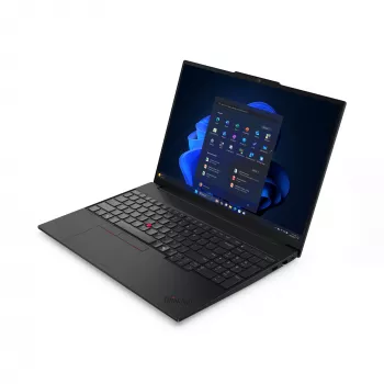 Lenovo ThinkPad E16 Gen 3 (AMD) AMD Ryzen™ 5 220 Laptop 40,6 cm (16 Zoll) WUXGA 16 GB DDR5-SDRAM 512 GB SSD Wi-Fi 6E (802.11ax) Windows 11 Pro Deutsch Schwarz