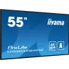 iiyama LH5560UHS-B2AG Signage Display Digital A-board 138,7 cm (54,6 Zoll) LED Wi-Fi 500 cd/m² 4K Ultra HD Schwarz Integrierter Prozessor Android 11 24/7
