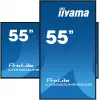 iiyama LH5560UHS-B2AG Signage Display Digital A-board 138,7 cm (54,6 Zoll) LED Wi-Fi 500 cd/m² 4K Ultra HD Schwarz Integrierter Prozessor Android 11 24/7