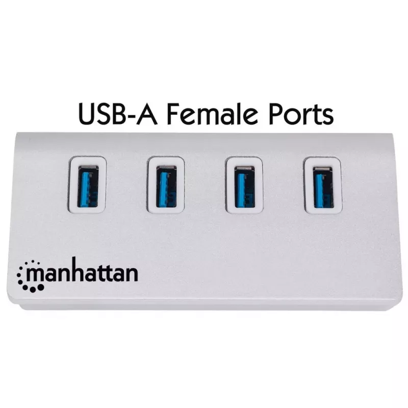 USB Hub Manhattan USB-A 4-Port Hub
