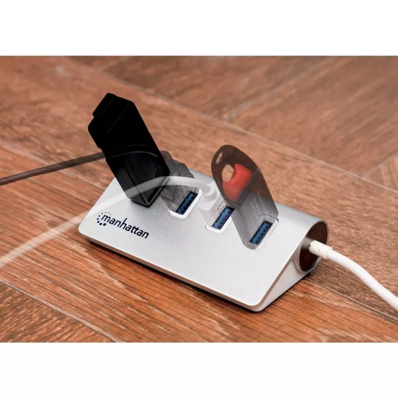 USB Hub Manhattan USB-A 4-Port Hub