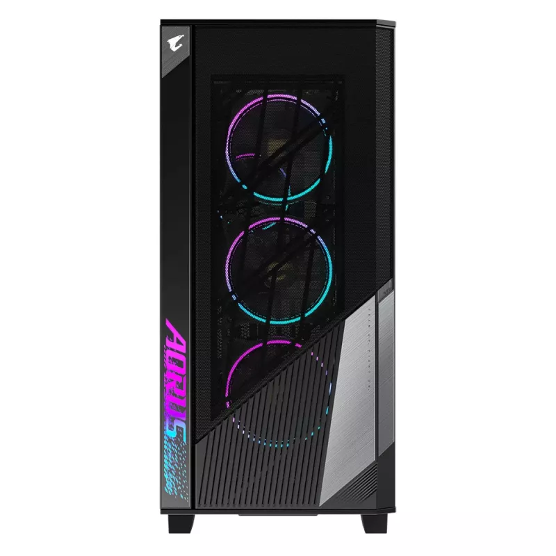 GIGABYTE GB-AC500G ST Computergehäuse Midi Tower Schwarz
