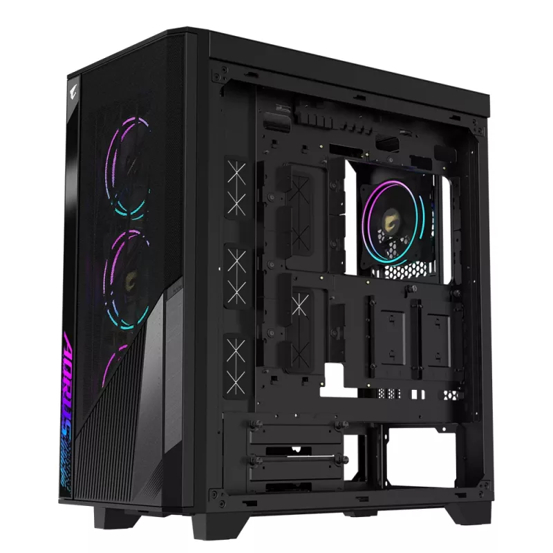 GIGABYTE GB-AC500G ST Computergehäuse Midi Tower Schwarz