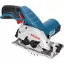 Bosch GKS 10.8 V-LI 8,5 cm Schwarz, Blau, Metallic 1400 U/min
