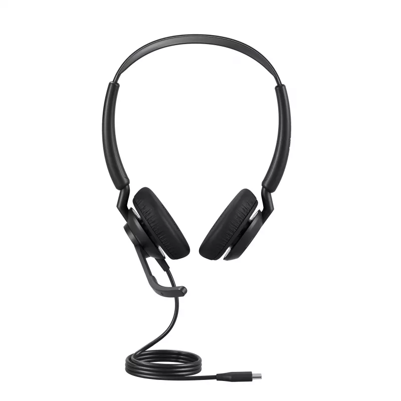 Jabra Engage 50 II - USB-C UC Stereo, Kabelgebunden, Büro/Callcenter, 65 g, Headset, Schwarz