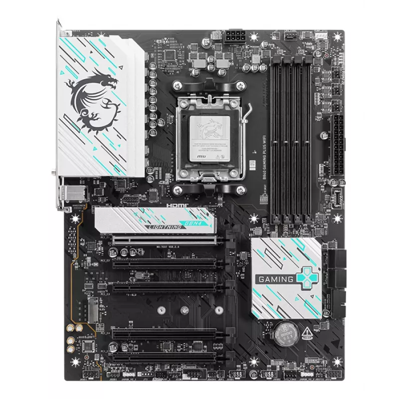MSI B840 GAMING PLUS WIFI Mainboard AMD B840 Sockel AM5 ATX