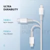 Ugreen 10493 Lightning-Kabel 1 m Weiß
