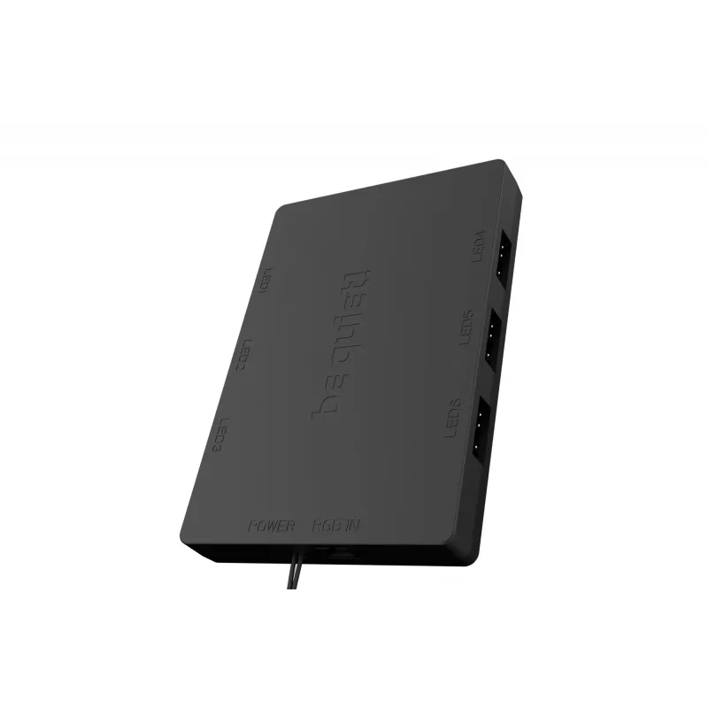be quiet Light Wings 120mm ARGB PWM Lüfter Schwarz 3er-Pack