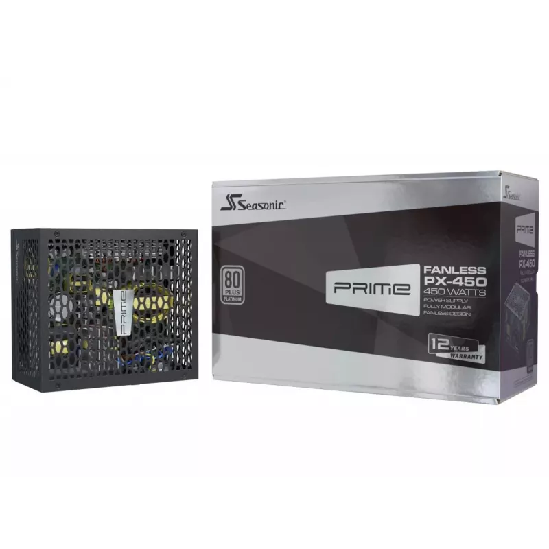 SEASONIC Prime Fanless Px Netzteil 450 W 20+4 Pin ATX