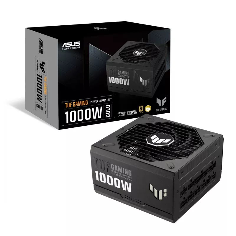 Netzteil ASUS TUF Gaming 1000W Gold ATX 3.1 1000 W 80 PLUS Gold vollmodular schwarz, 135 mm Lüfter