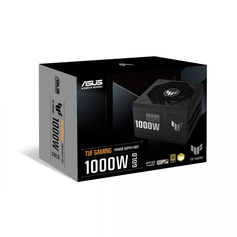 Netzteil ASUS TUF Gaming 1000W Gold ATX 3.1 1000 W 80 PLUS Gold vollmodular schwarz, 135 mm Lüfter