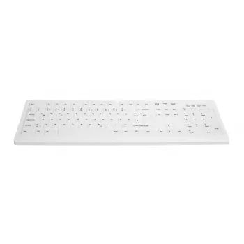 Contour Design Active Key AK-C8100F-FUS-W/GE Tastatur Medizinisch RF Wireless QWERTZ Deutsch Weiß
