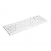 Contour Design Active Key AK-C8100F-FUS-W/GE Tastatur Medizinisch RF Wireless QWERTZ Deutsch Weiß